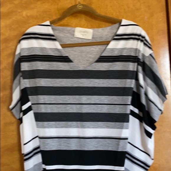 Puella for Anthropologie Gray Tunic Top/Dress - Picture 2 of 8